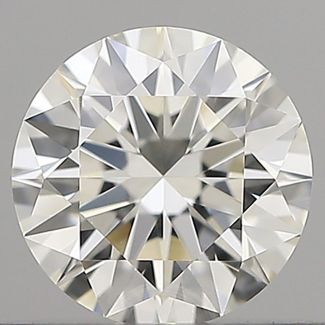 0.54 Carat Round H IF EX IGI Natural Diamond