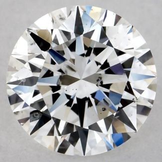 0.7 Carat Round E SI2 EX GIA Natural Diamond