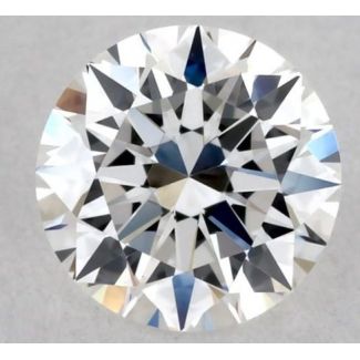 0.31 Carat Round F VVS2 EX GIA Natural Diamond