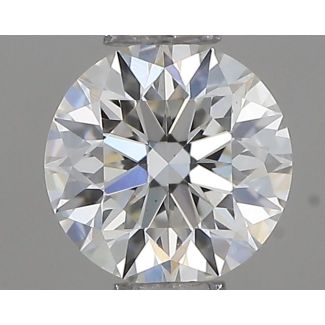 0.36 Carat Round H VS1 EX GIA Natural Diamond