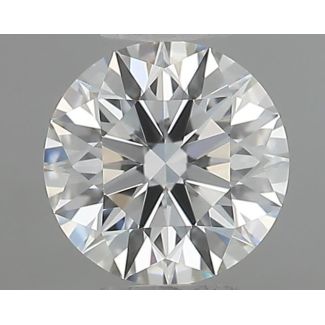 0.43 Carat Round G VVS1 EX GIA Natural Diamond