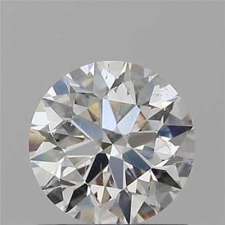 0.71 Carat Round G SI1 EX GIA Natural Diamond