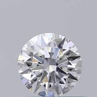 0.35 Carat Round D VS2 EX GIA Natural Diamond