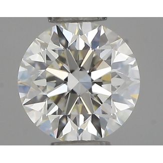 0.41 Carat Round H IF EX IGI Natural Diamond