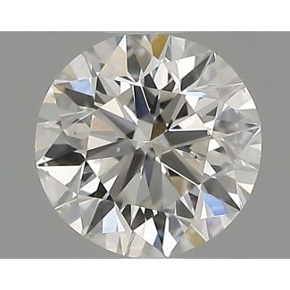 0.5 Carat Round G SI1 EX VG GIA Natural Diamond