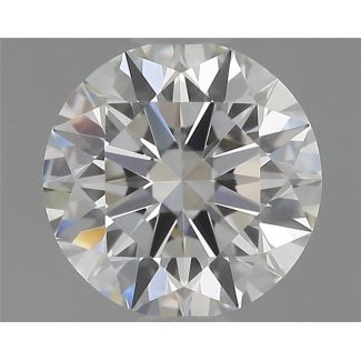 0.5 Carat Round G VVS1 EX GIA Natural Diamond