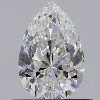 0.50 Carat Pear F VS2 - VG GIA Natural Diamond