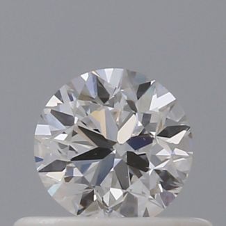 0.40 Carat Round D VVS2 VG GD GIA Natural Diamond