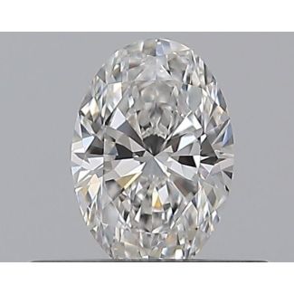 0.33 Carat Oval E VVS1 - EX VG GIA Natural Diamond