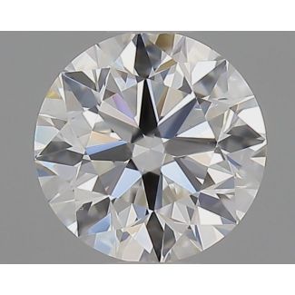 0.5 Carat Round E VS2 EX GD GIA Natural Diamond