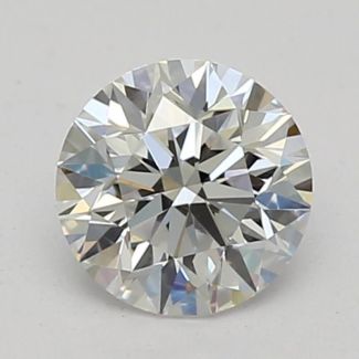 0.40 Carat Round E VS2 G EX GIA Natural Diamond