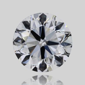 0.6 Carat Round I VVS2 VG EX GIA Natural Diamond