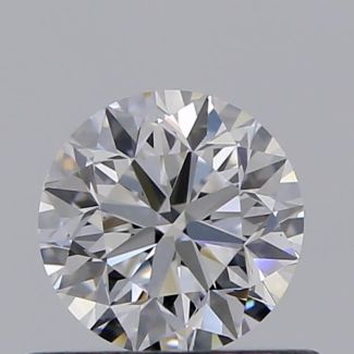 0.50 Carat Round D VS1 VG EX GIA Natural Diamond