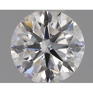 0.4 Carat Round E VS1 EX GIA Natural Diamond