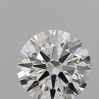 0.36 Carat Round I VVS2 EX GIA Natural Diamond