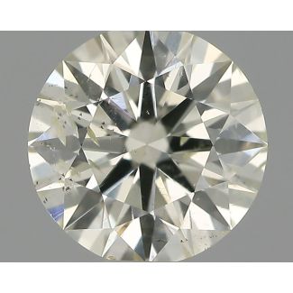 0.6 Carat Round I SI2 EX IGI Natural Diamond