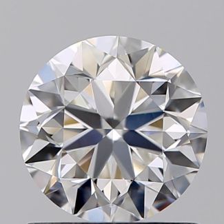 0.91 Carat Round E VVS2 VG EX GIA Natural Diamond