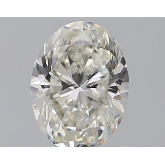 0.75 Carat Oval H VVS2 - EX VG GIA Natural Diamond