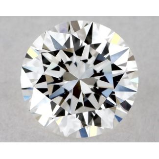 0.3 Carat Round F VVS2 EX GIA Natural Diamond