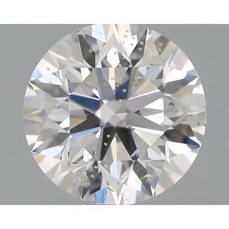 0.7 Carat Round E SI2 EX GIA Natural Diamond