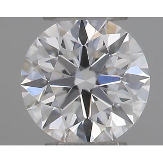 0.23 Carat Round E IF EX GIA Natural Diamond