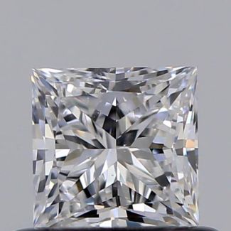 0.51 Carat Princess E VS2 - EX VG GIA Natural Diamond