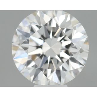 0.32 Carat Round G VVS2 EX GIA Natural Diamond