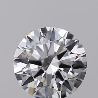 0.47 Carat Round D VVS1 EX GIA Natural Diamond