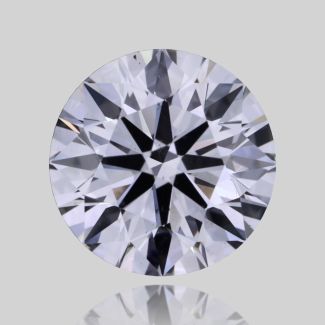 0.6 Carat Round F VS2 EX GIA Natural Diamond