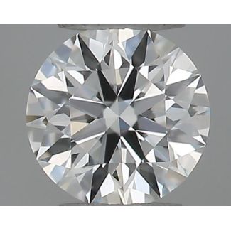 0.18 Carat Round G IF EX GIA Natural Diamond