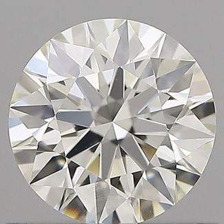 0.7 Carat Round H VVS2 EX IGI Natural Diamond