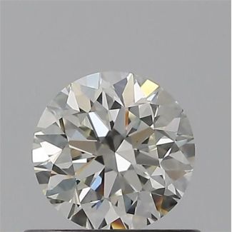 0.50 Carat Round H VS1 VG EX IGI Natural Diamond