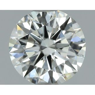 1.02 Carat Round H VVS2 EX GIA Natural Diamond