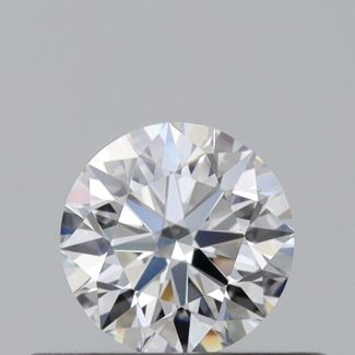 0.3 Carat Round E VVS2 EX VG GIA Natural Diamond