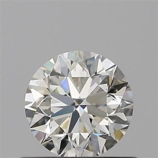 0.50 Carat Round H VS1 VG EX IGI Natural Diamond