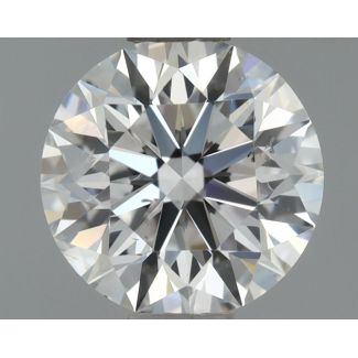 0.7 Carat Round D SI1 EX GIA Natural Diamond