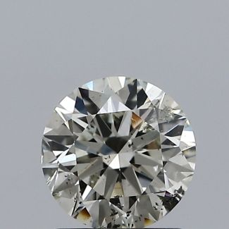 1.01 Carat Round K SI2 EX VG HRD Natural Diamond