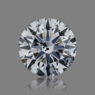 0.7 Carat Round D SI2 EX GIA Natural Diamond