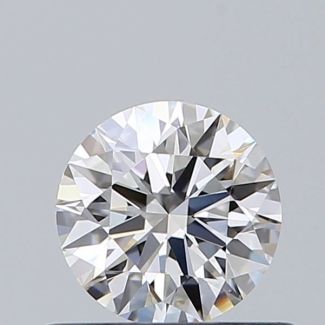 0.5 Carat Round F VS1 EX VG GIA Natural Diamond