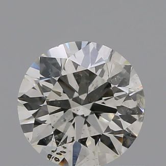 0.52 Carat Round J I1 VG GIA Natural Diamond