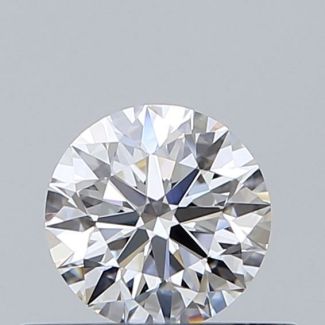 0.4 Carat Round E IF EX GIA Natural Diamond