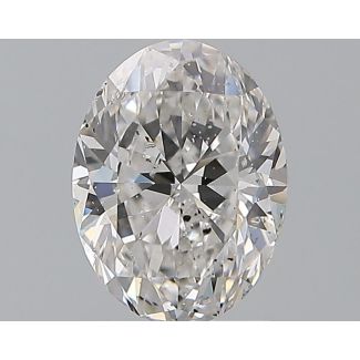 1.5 Carat Oval E SI2 - EX VG GIA Natural Diamond