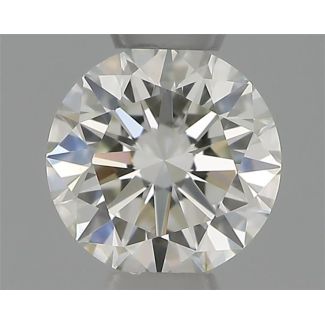 0.30 Carat Round F VS2 VG EX IGI Natural Diamond