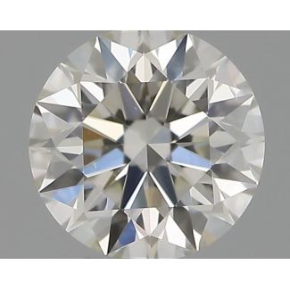 0.30 Carat Round H VS2 EX IGI Natural Diamond