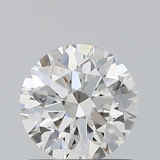 0.8 Carat Round H VVS1 EX VG GIA Natural Diamond