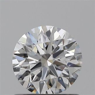 0.70 Carat Round E VS2 EX GIA Natural Diamond