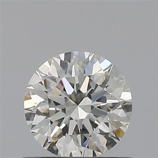 0.50 Carat Round G VVS2 EX IGI Natural Diamond