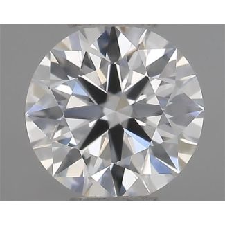 0.50 Carat Round G IF EX GIA Natural Diamond