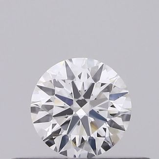 0.23 Carat Round E SI1 EX VG GIA Natural Diamond