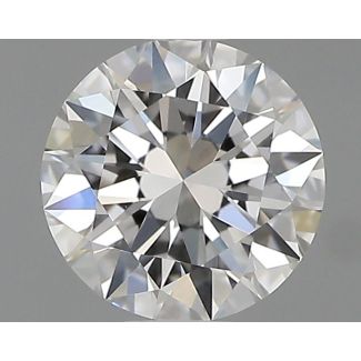 0.52 Carat Round D VS1 EX GIA Natural Diamond